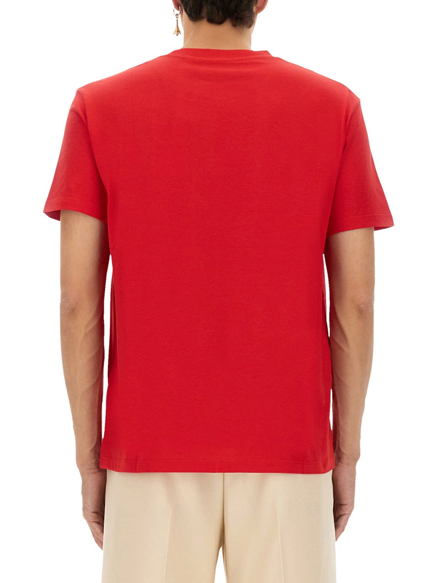 Valentino Men T-Shirt With Signature Vlogo DestGlow