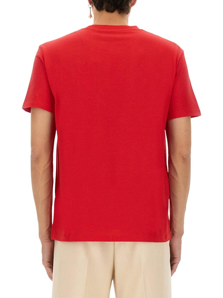 Valentino Men T-Shirt With Signature Vlogo DestGlow