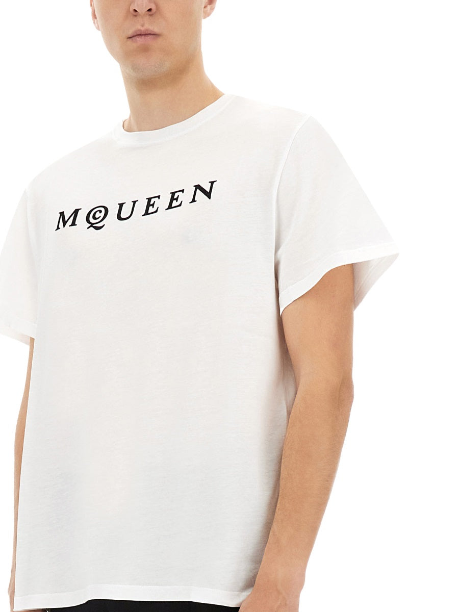 Alexander Mcqueen Men Jersey T-Shirt DestGlow