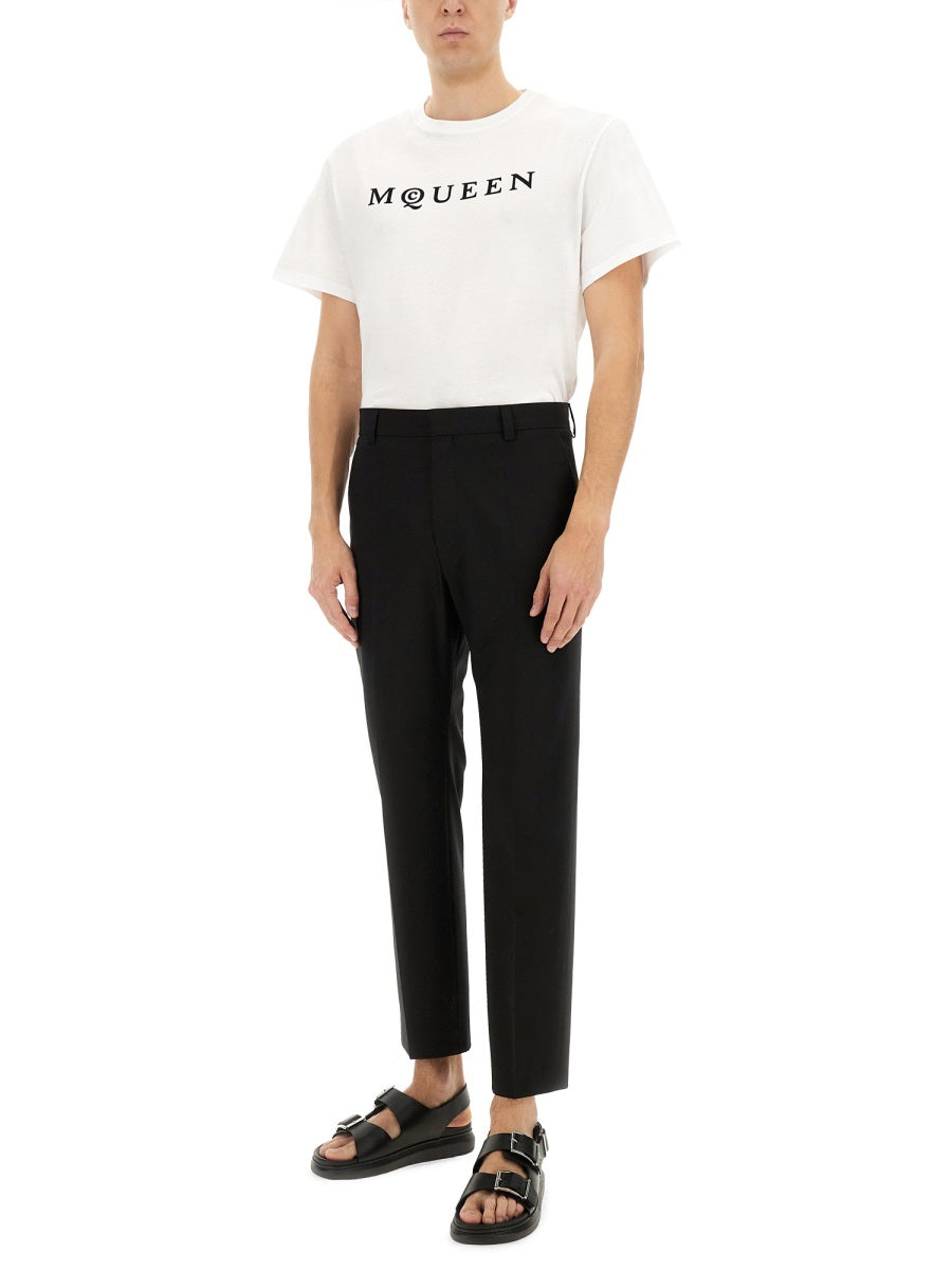 Alexander Mcqueen Men Jersey T-Shirt DestGlow