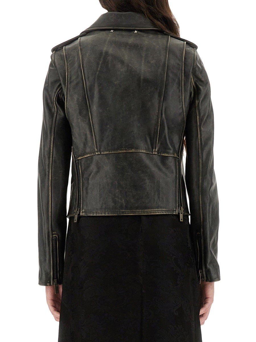 Golden Goose Women Leather Stud DestGlow
