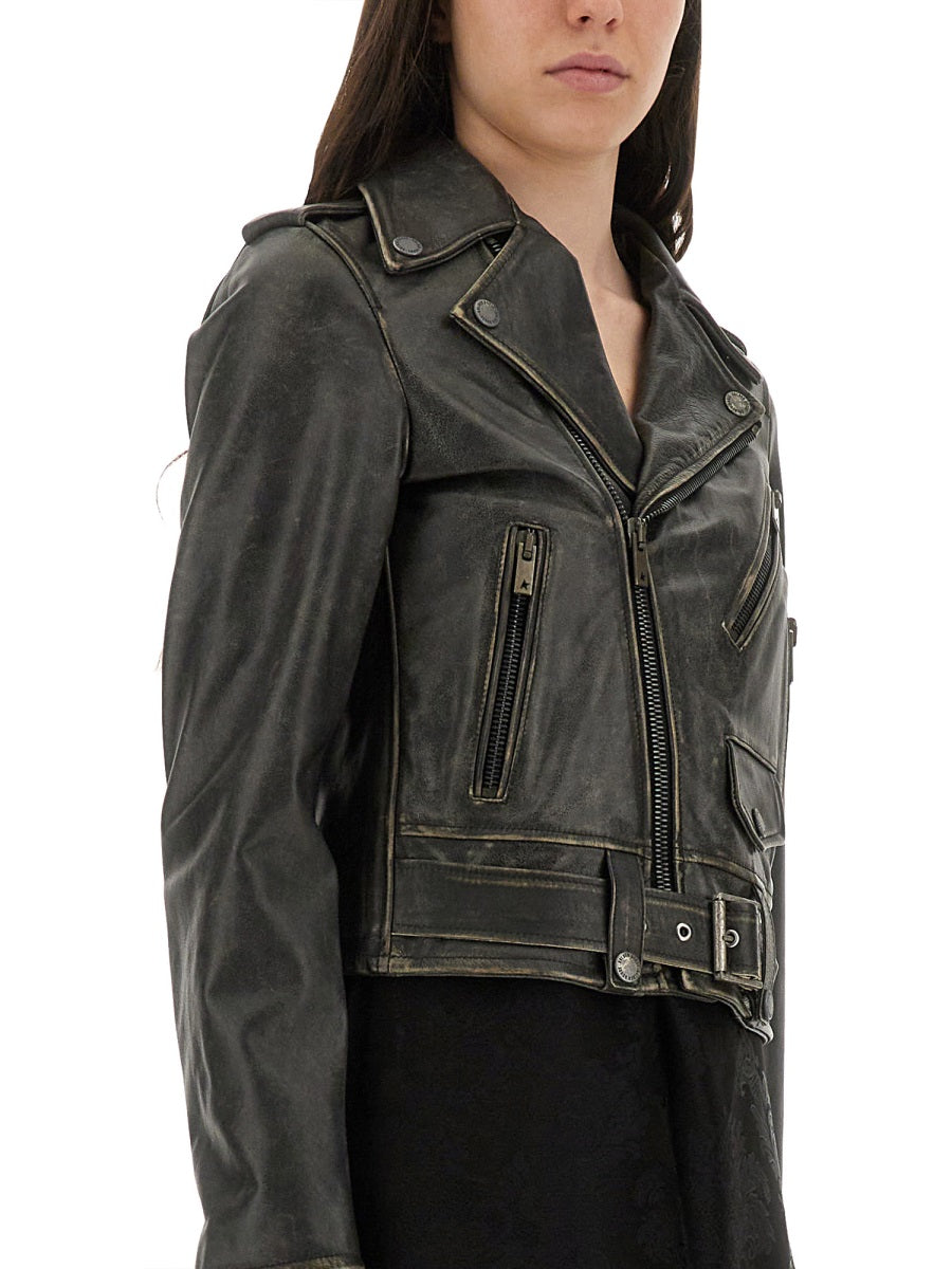 Golden Goose Women Leather Stud DestGlow