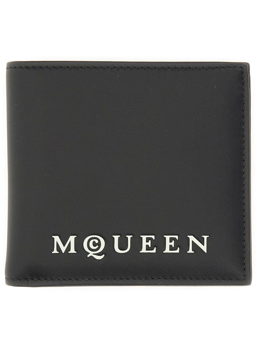 Alexander Mcqueen Men Bifold Wallet With Logo DestGlow