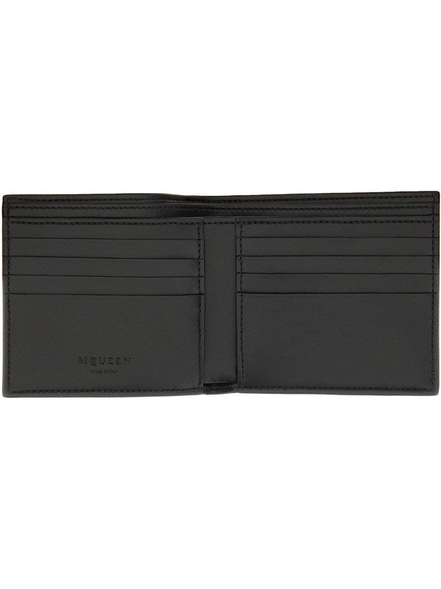 Alexander Mcqueen Men Bifold Wallet With Logo DestGlow