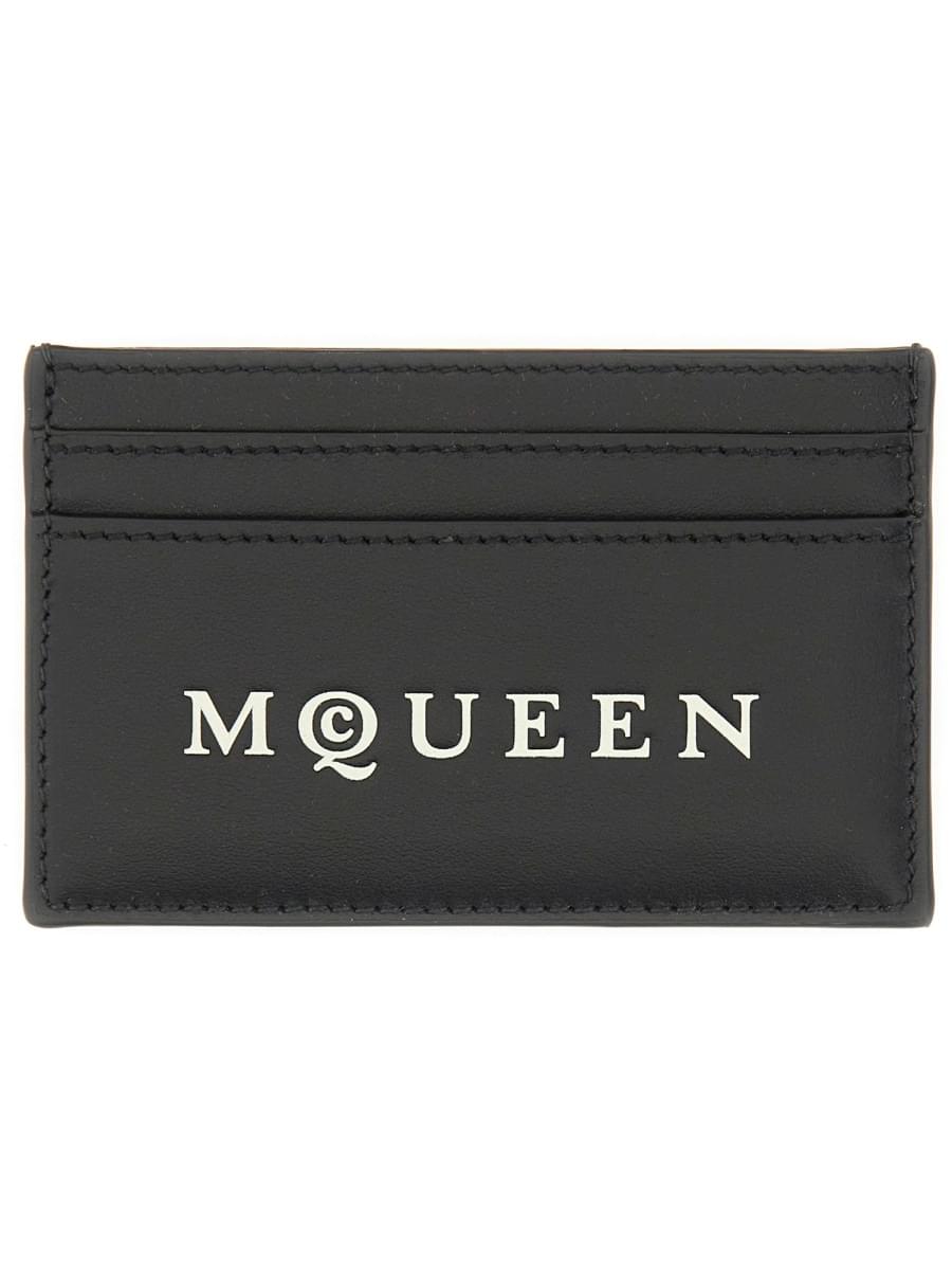 Alexander Mcqueen Men Card Holder With Logo DestGlow