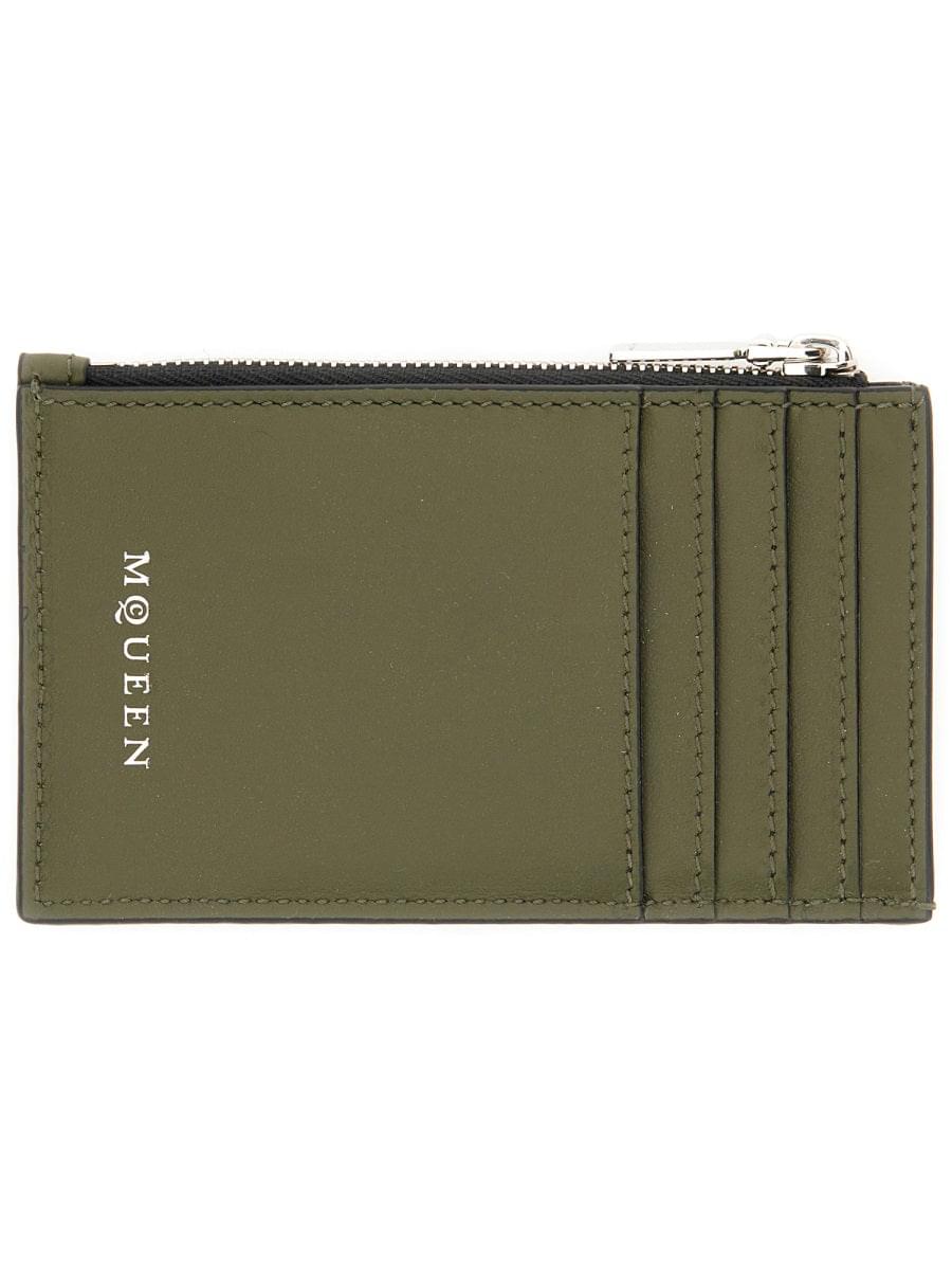 Alexander Mcqueen Men Card Holder "Skull" DestGlow