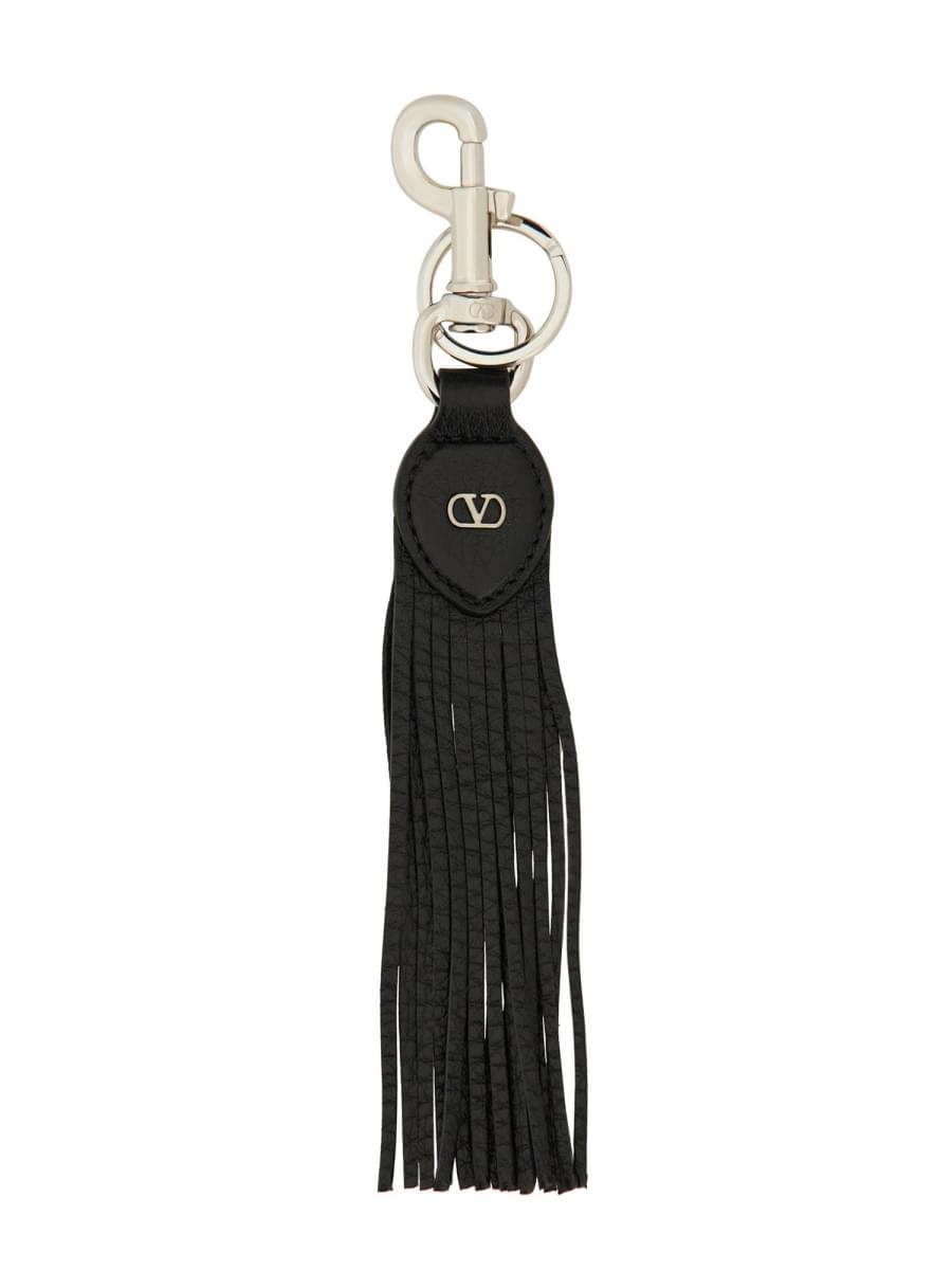 Valentino Garavani Men "Vlogo Signature" Keychain DestGlow