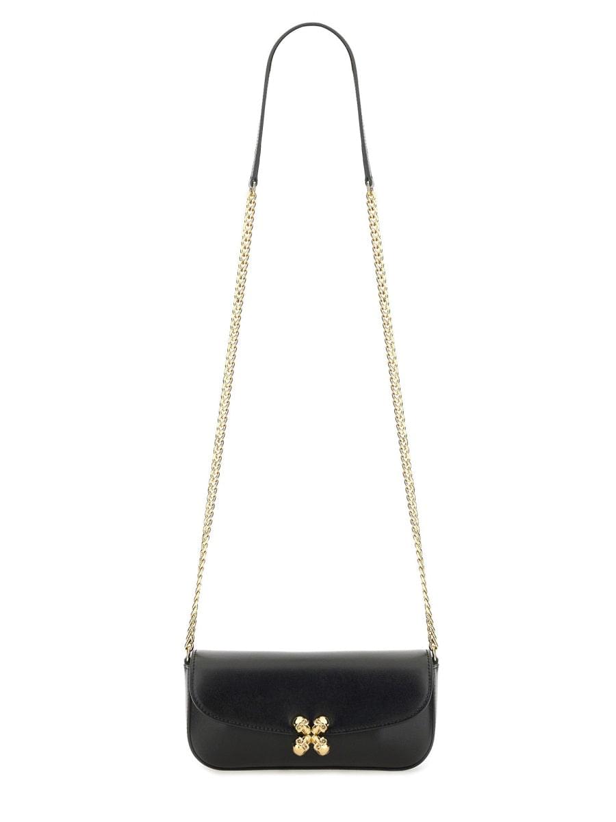 Alexander Mcqueen Women "Skull Flower" Bag Small DestGlow