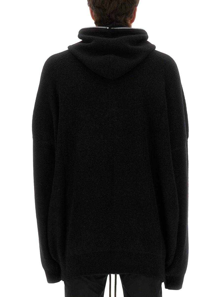 Rick Owens Men Knit Sweatshirt DestGlow