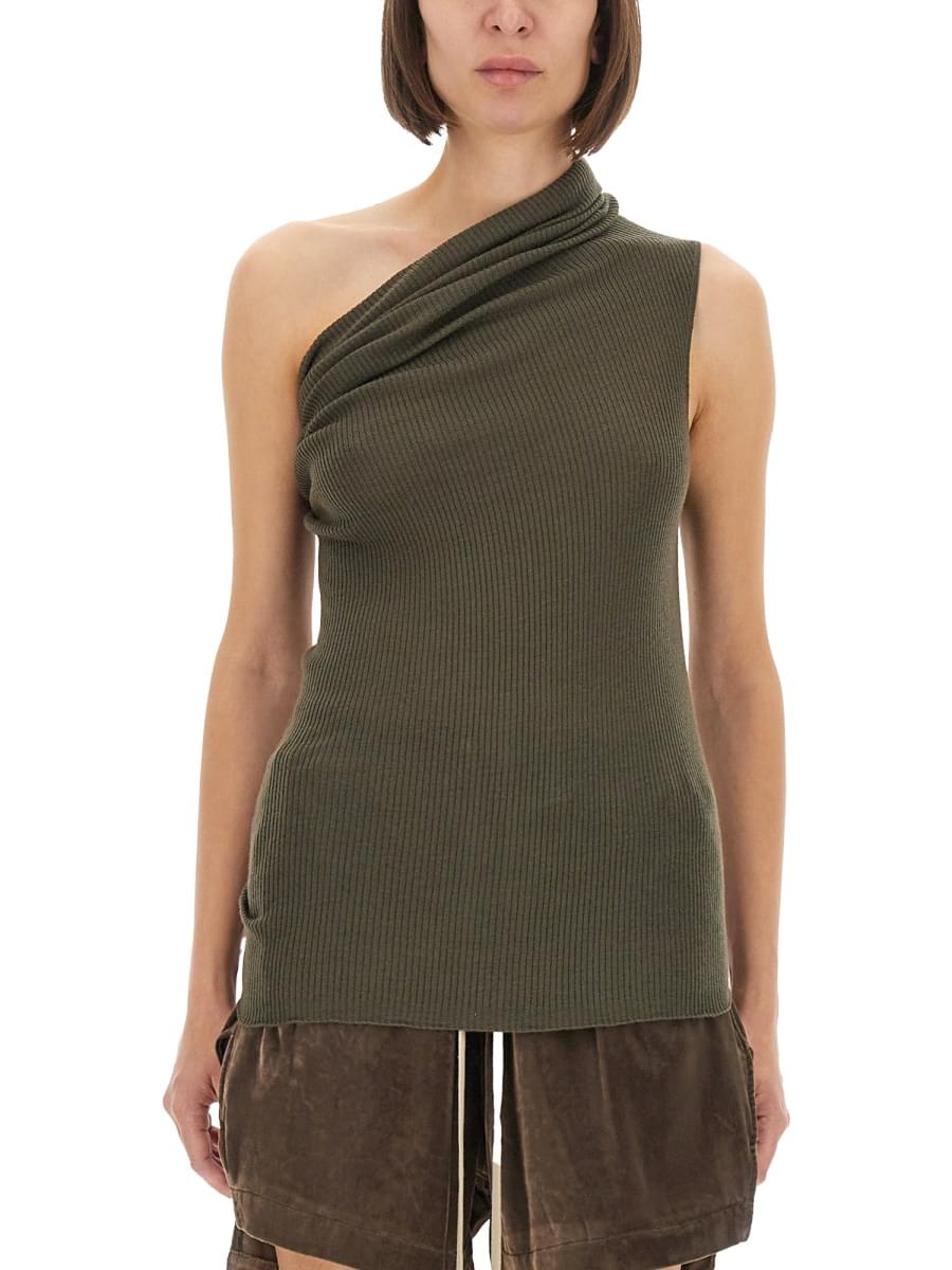 Rick Owens Women "Athena" Knit Top DestGlow