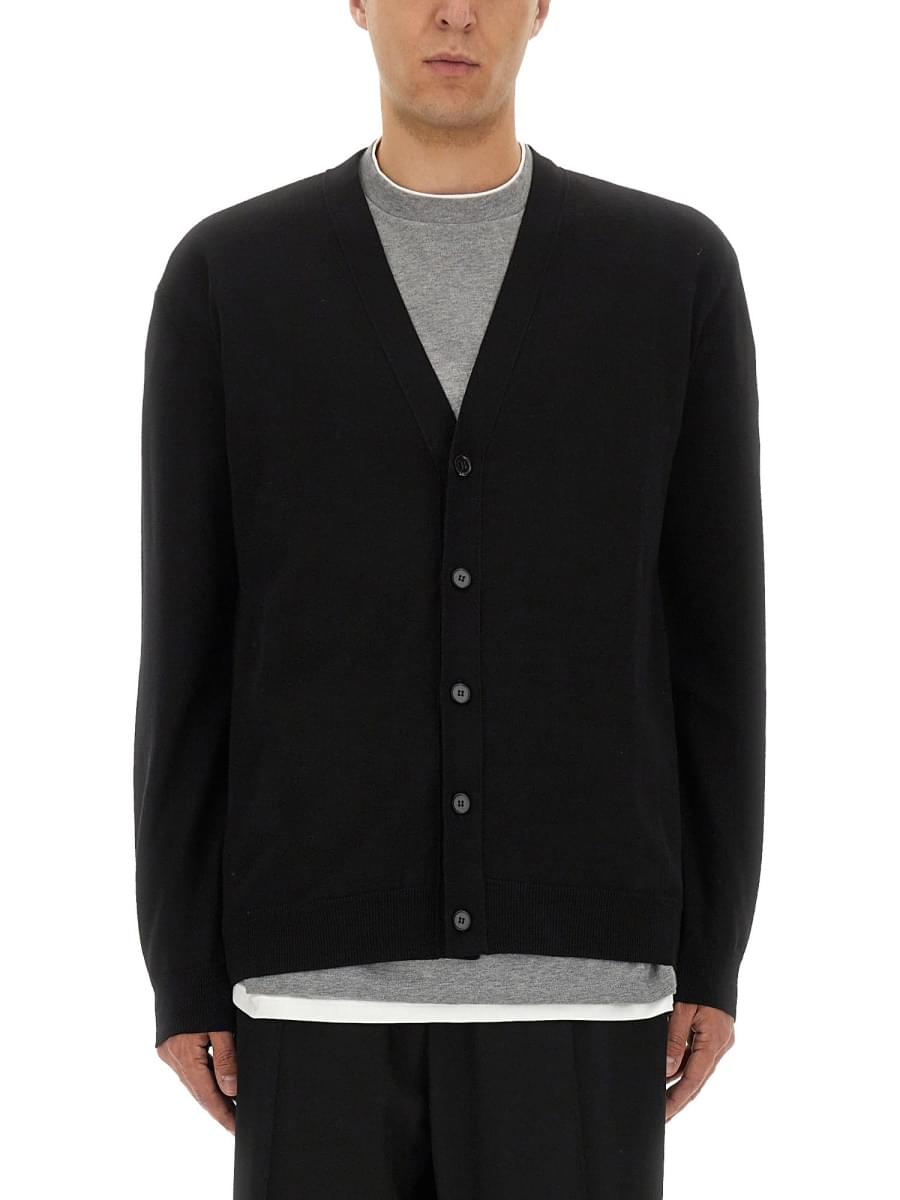 Jil sander men merino wool cardigan DestGlow
