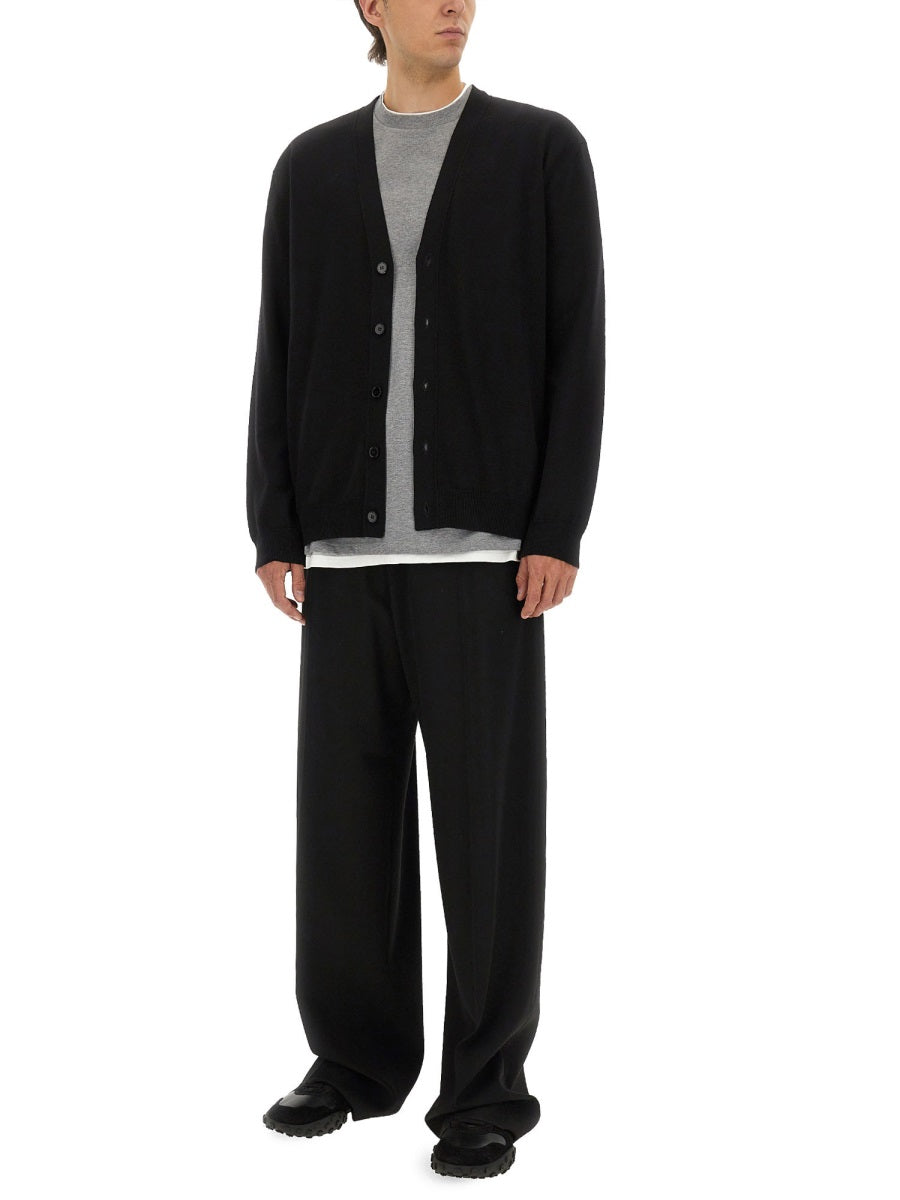Jil sander men merino wool cardigan DestGlow
