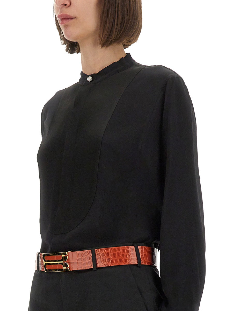 Victoria Beckham Women Silk Shirt DestGlow