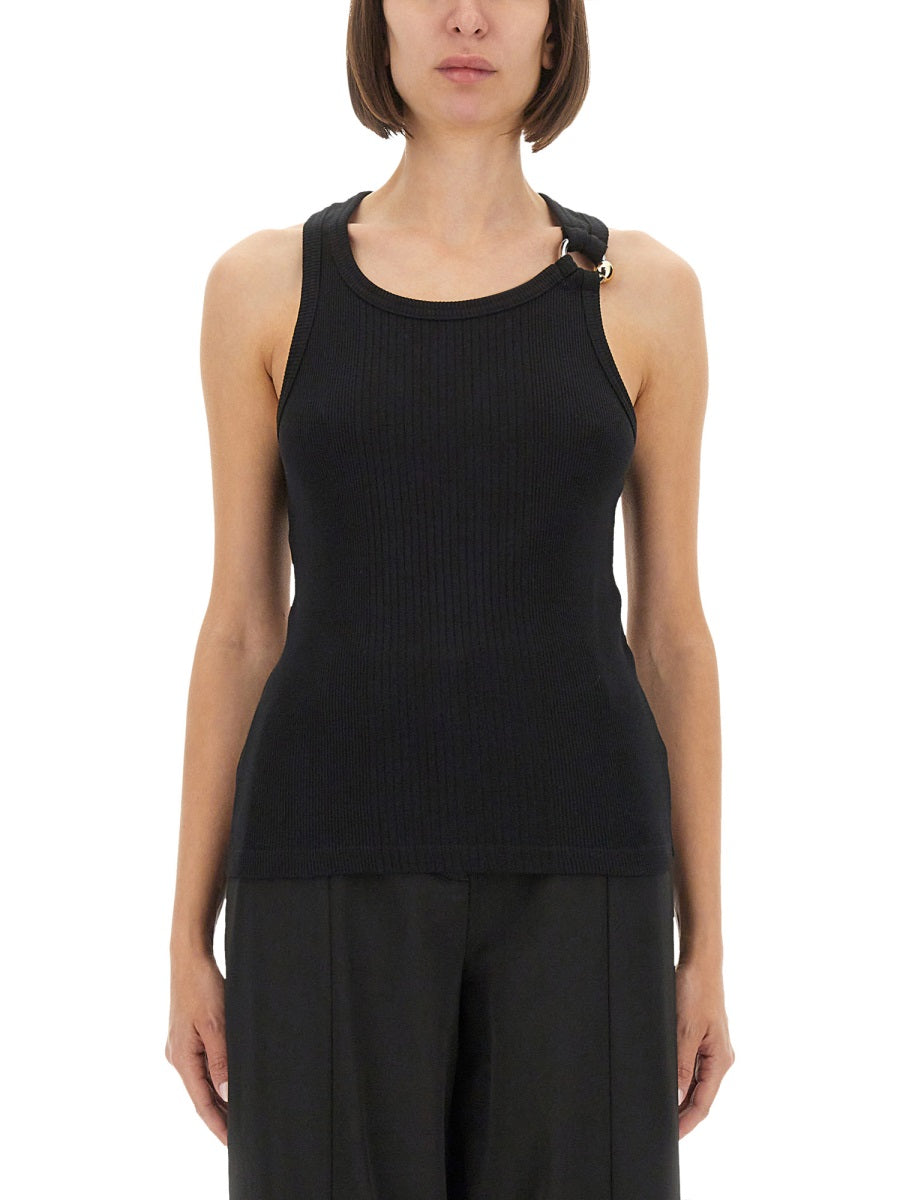 Jean Paul Gaultier Women Tank Top With Piercing DestGlow