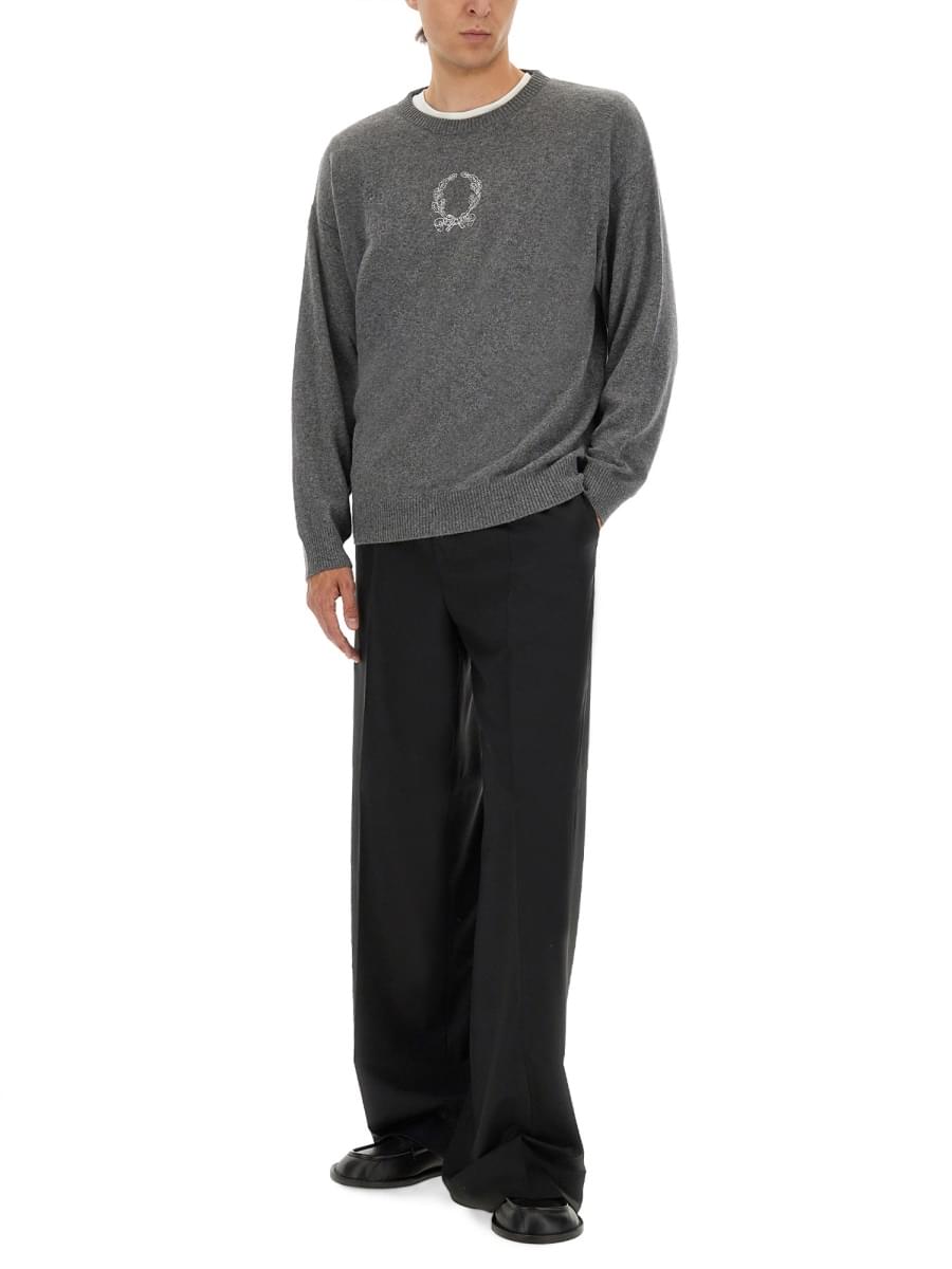 Moschino Men Wool Canvas Pants DestGlow