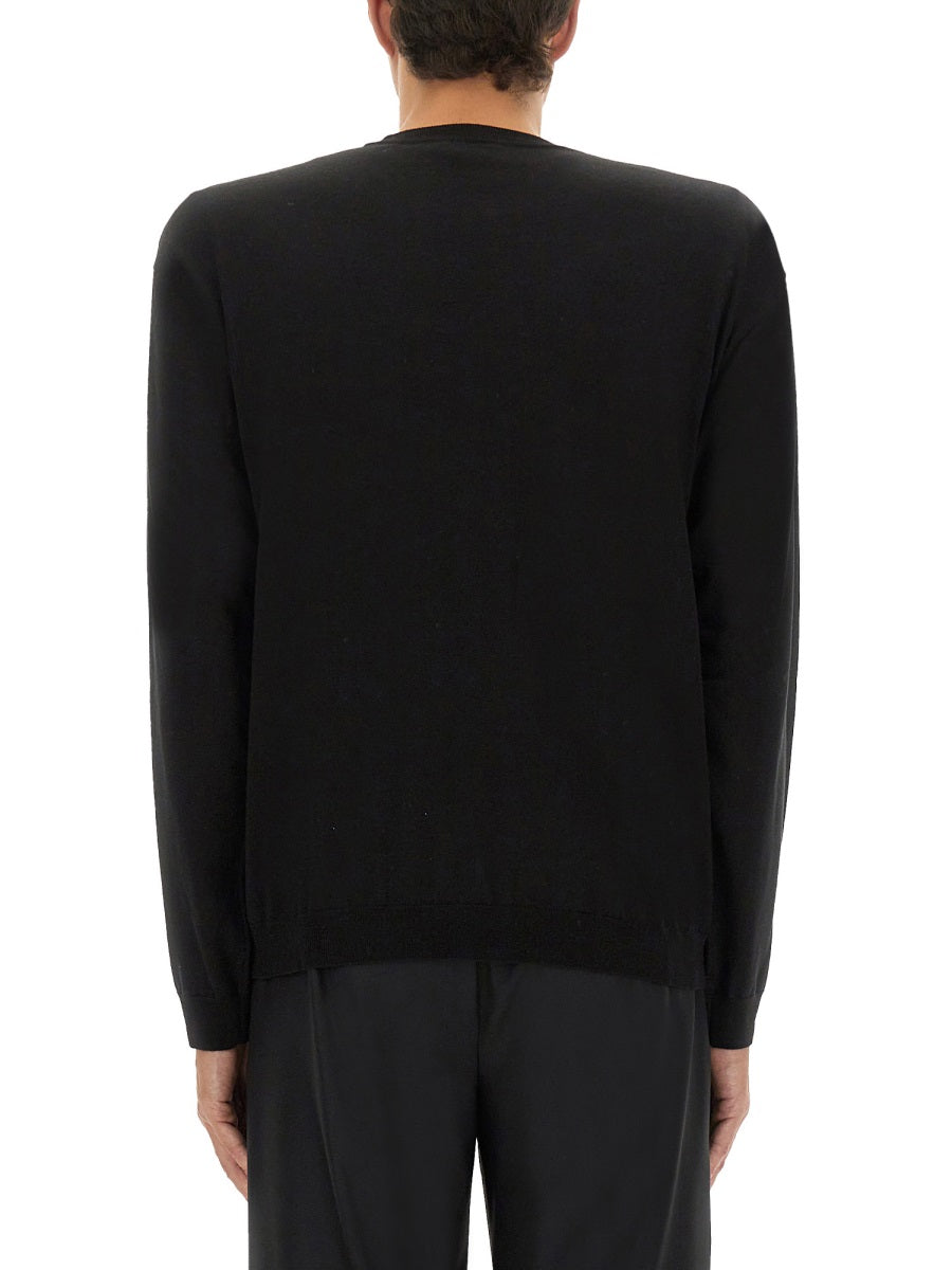 Moschino Men Wool And Silk Pullover DestGlow