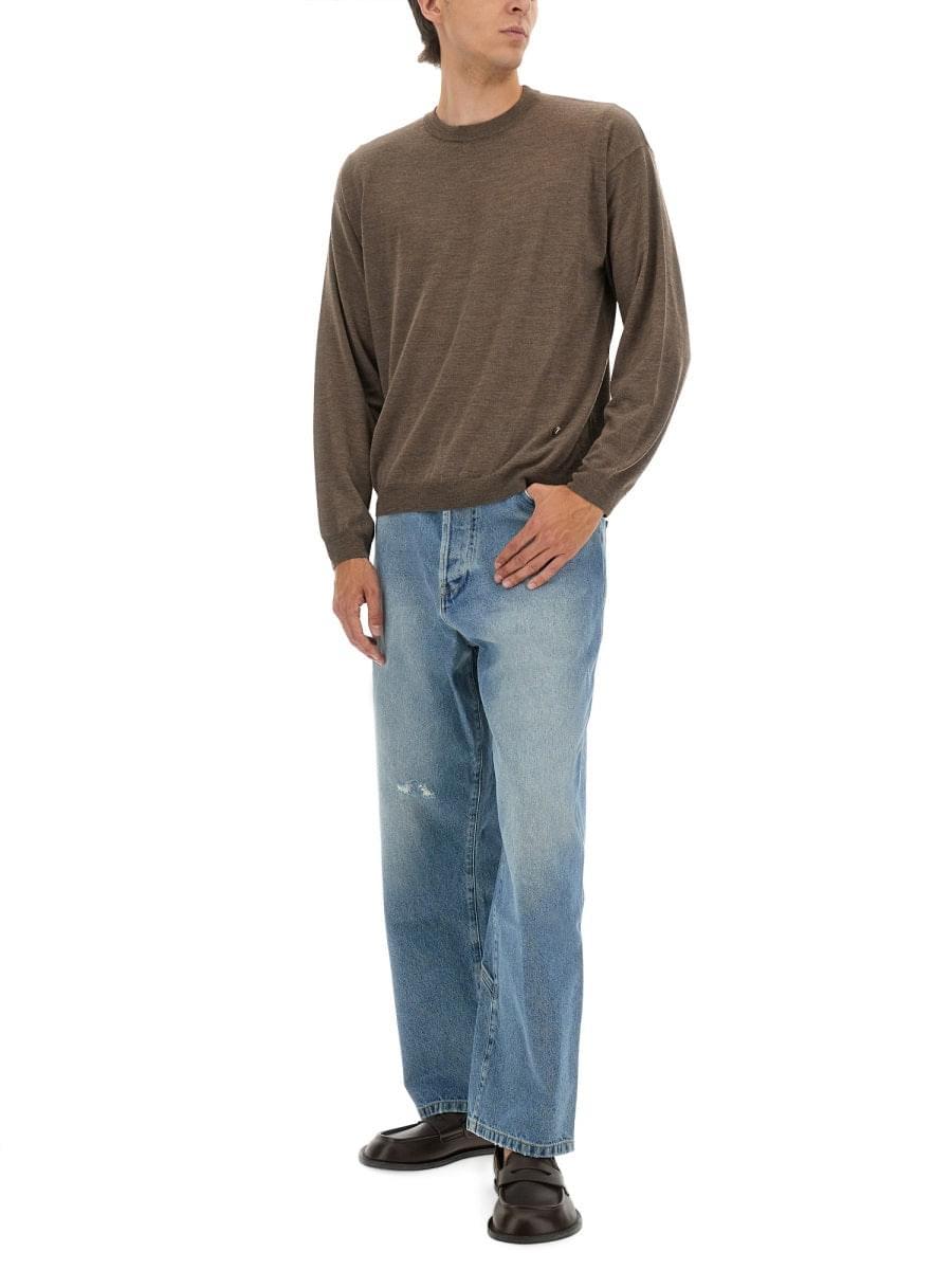 Moschino Men Wool And Silk Pullover DestGlow