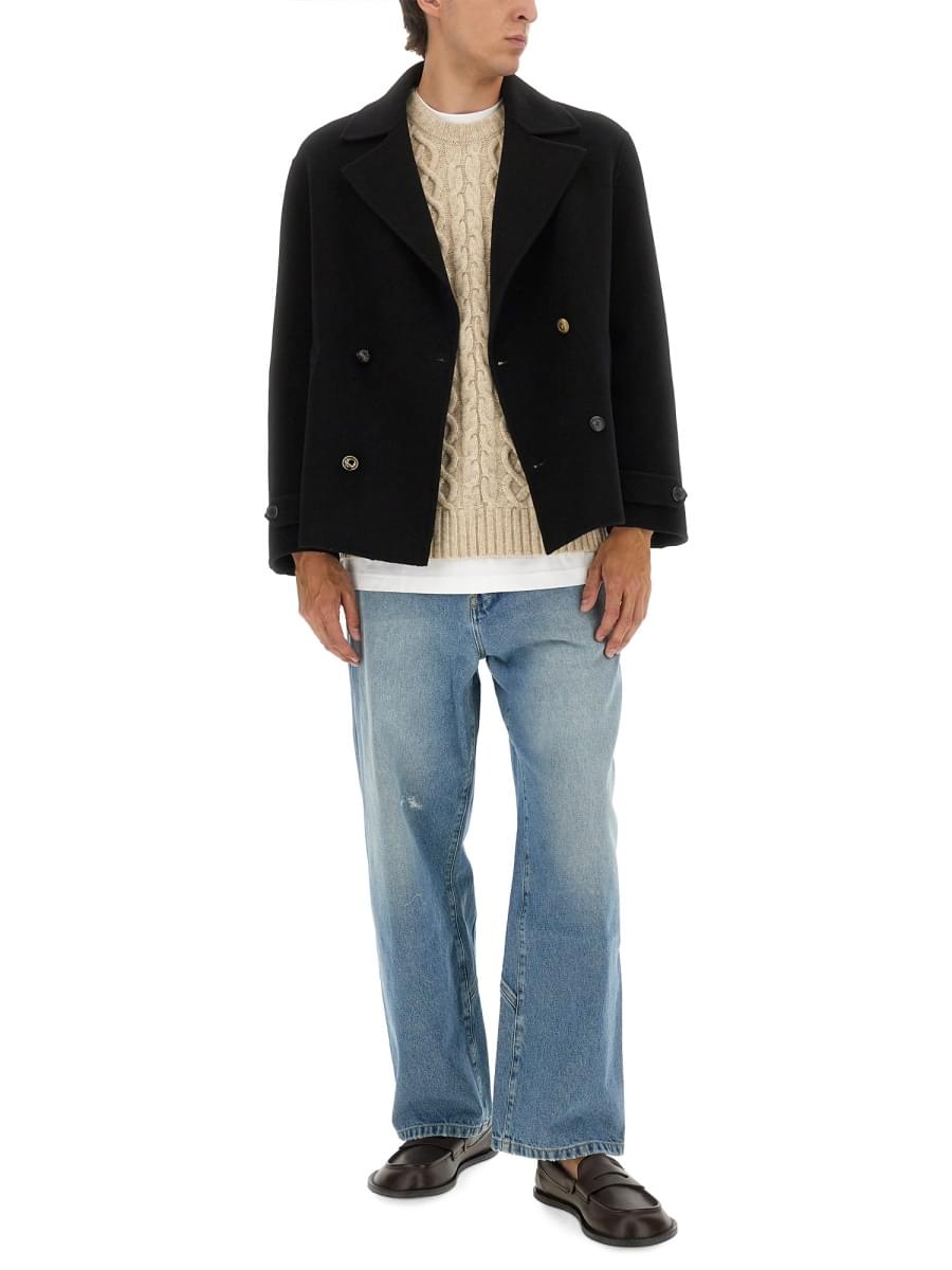 Moschino Men Double-Breasted Jacket DestGlow
