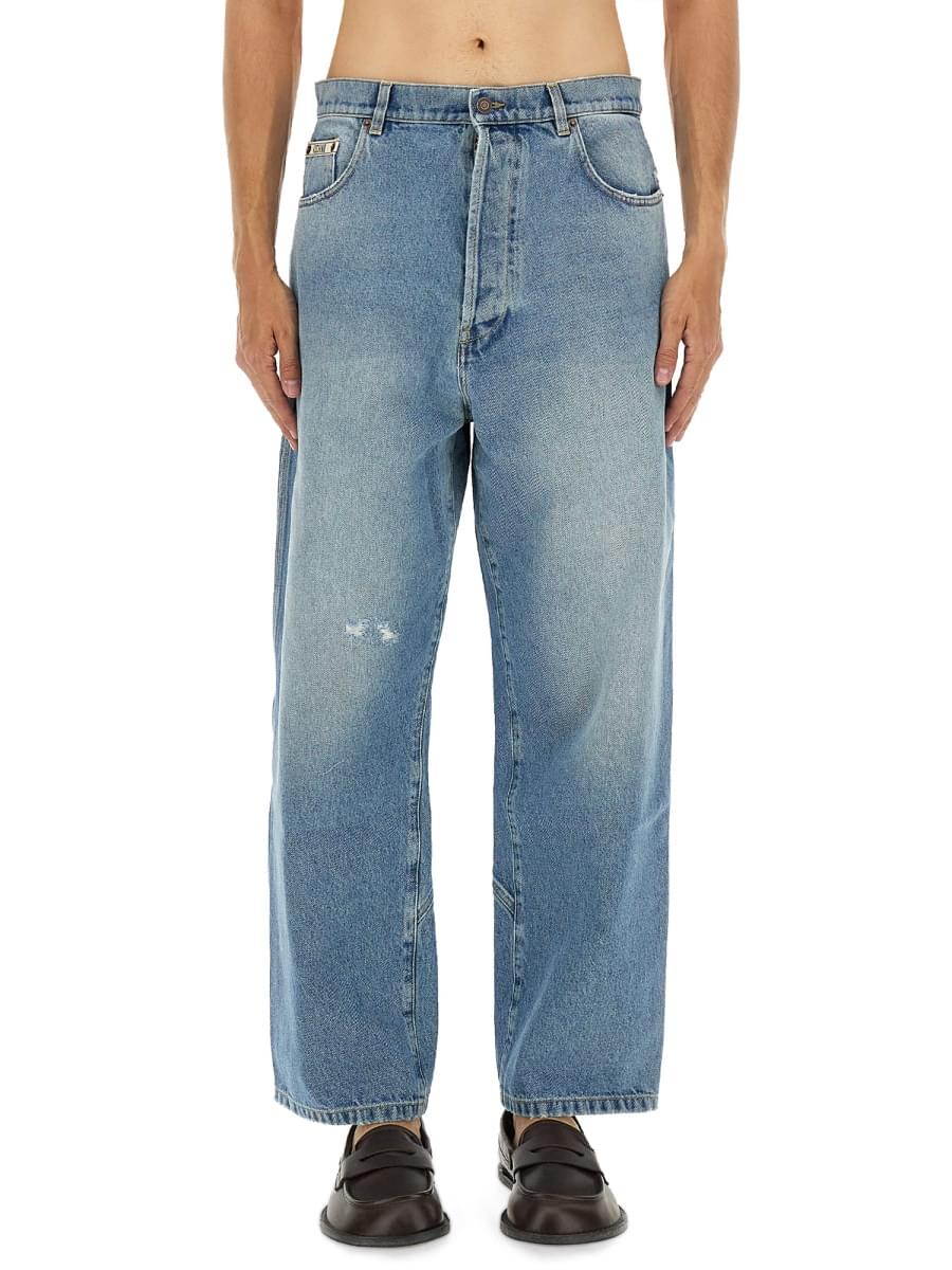 Moschino Men Cotton Denim Jeans DestGlow
