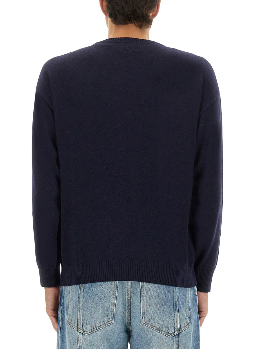 Moschino Men Wool And Cashmere Pullover by Luosophy