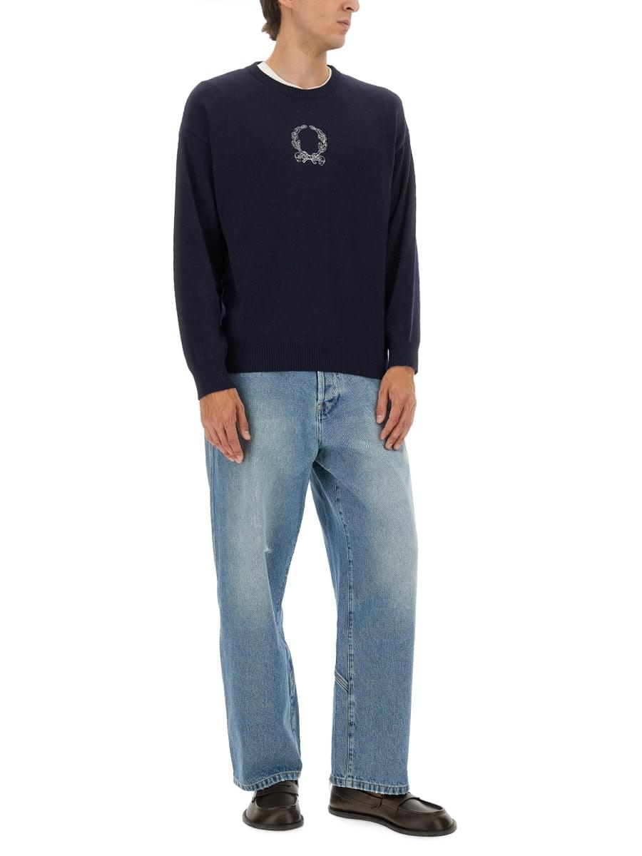 Moschino Men Wool And Cashmere Pullover DestGlow