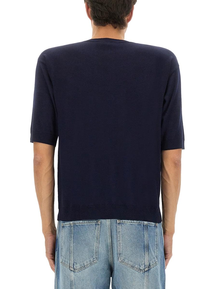 Moschino Men Wool And Silk Sweater DestGlow