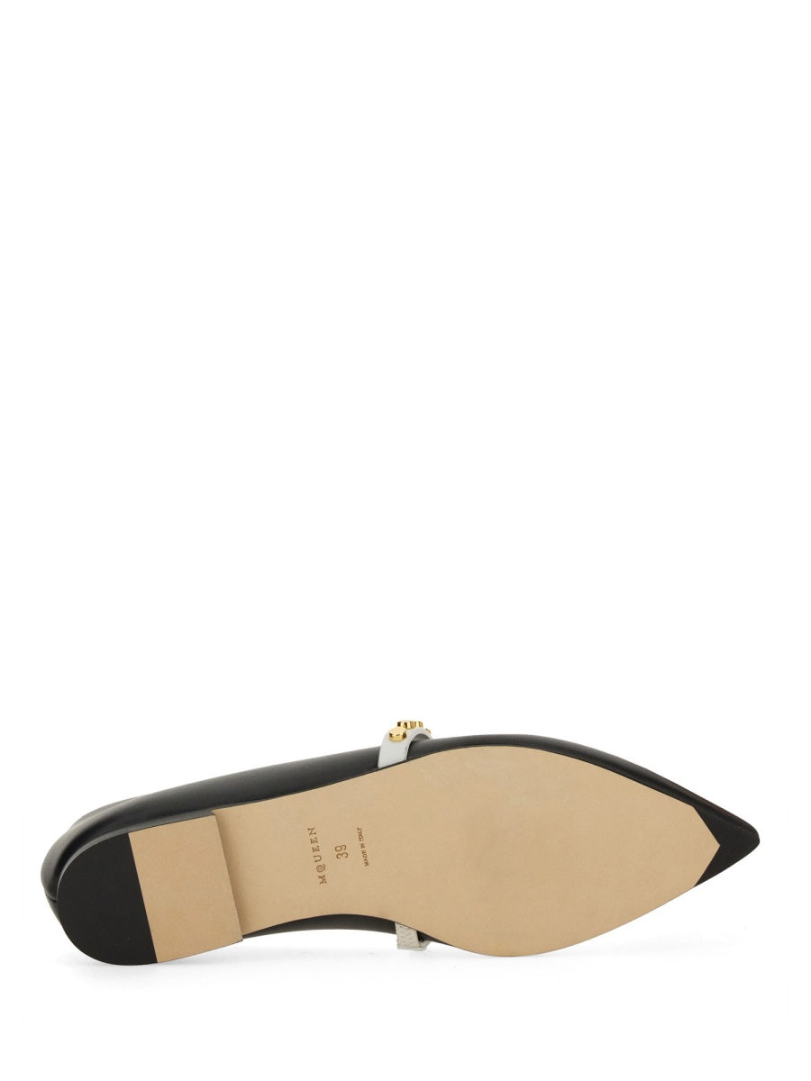 Alexander Mcqueen Women Leather Ballerina DestGlow
