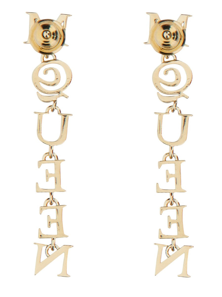 Alexander Mcqueen Women Logo Earrings DestGlow