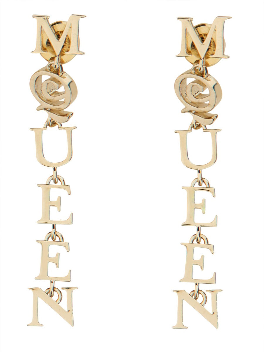 Alexander Mcqueen Women Logo Earrings DestGlow