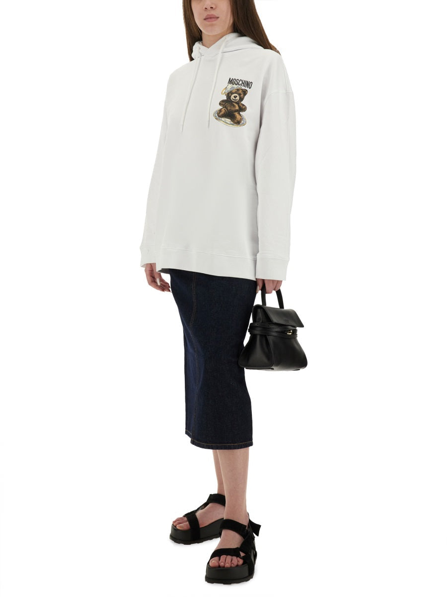 Moschino Women Sweatshirt With "Teddy" Print DestGlow