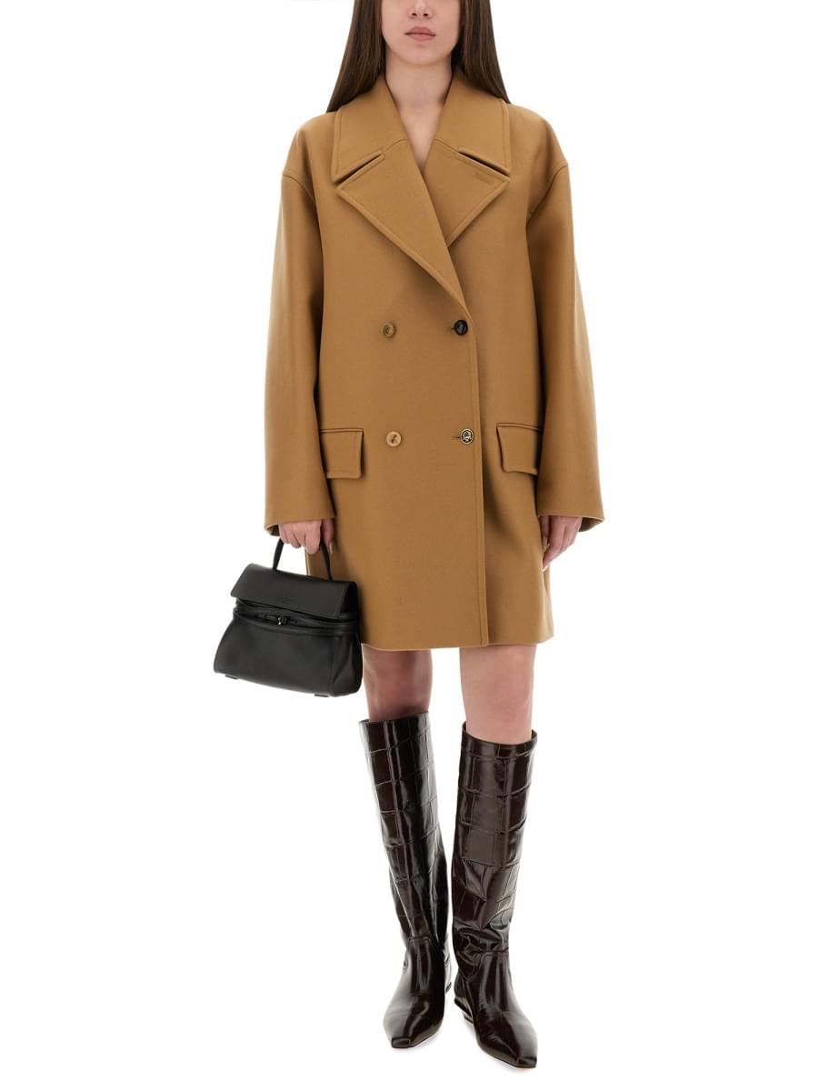 Moschino Women Double-Breasted Coat DestGlow