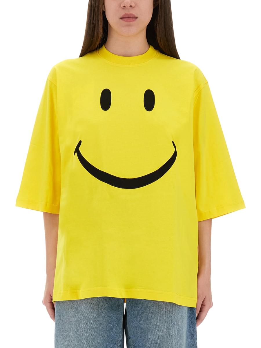 Moschino Women "Smile" T-Shirt DestGlow