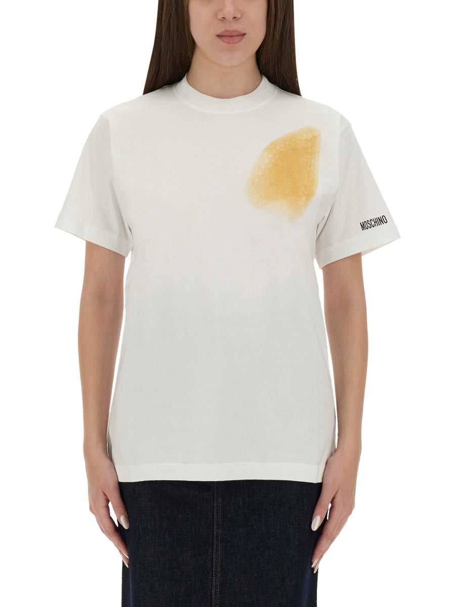 Moschino Women T-Shirt "Too Much Irony!" DestGlow