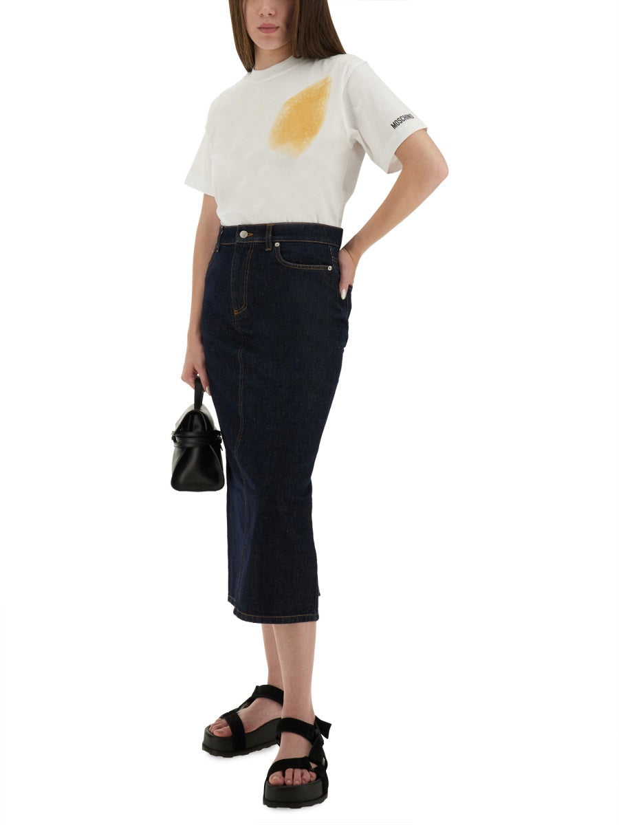 Moschino Women T-Shirt "Too Much Irony!" DestGlow