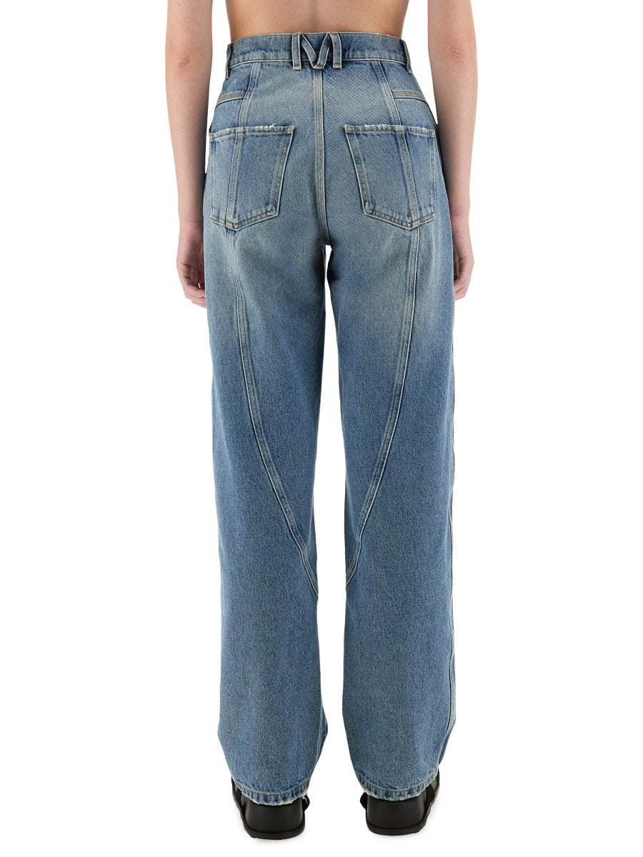 Moschino Women "Wide Leg" Jeans DestGlow