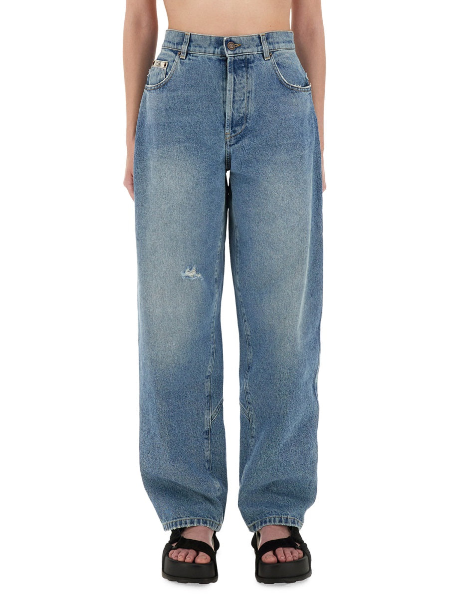 Moschino Women "Wide Leg" Jeans DestGlow