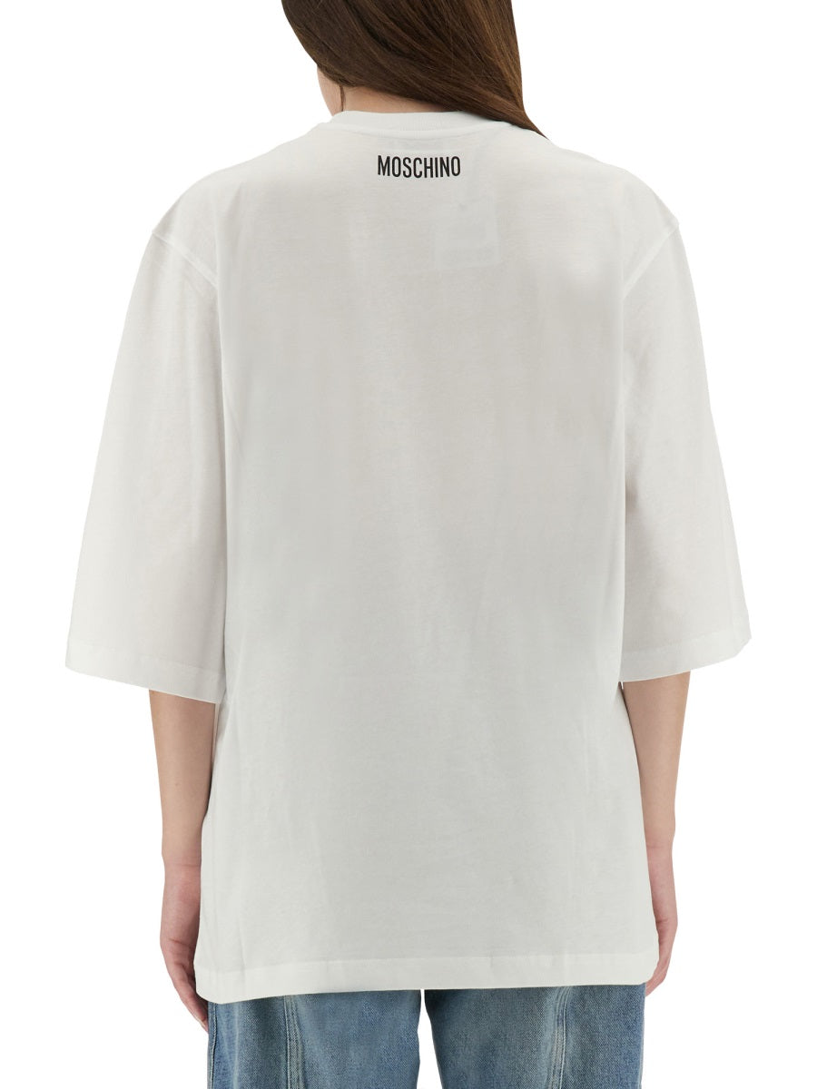 Moschino Women "Goose" Jersey T-Shirt DestGlow