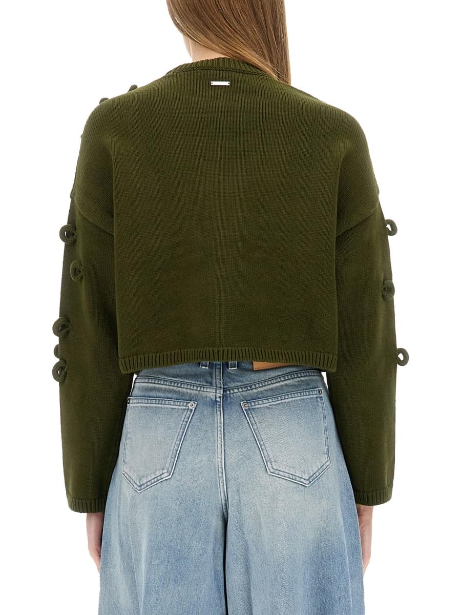 Jw Anderson Women Loop Cropped Jersey DestGlow
