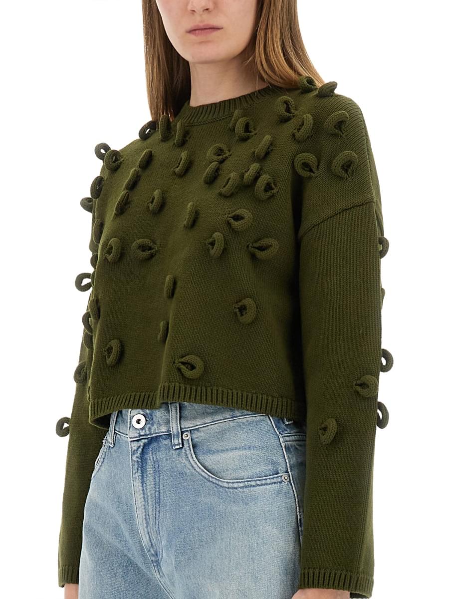 Jw Anderson Women Loop Cropped Jersey DestGlow