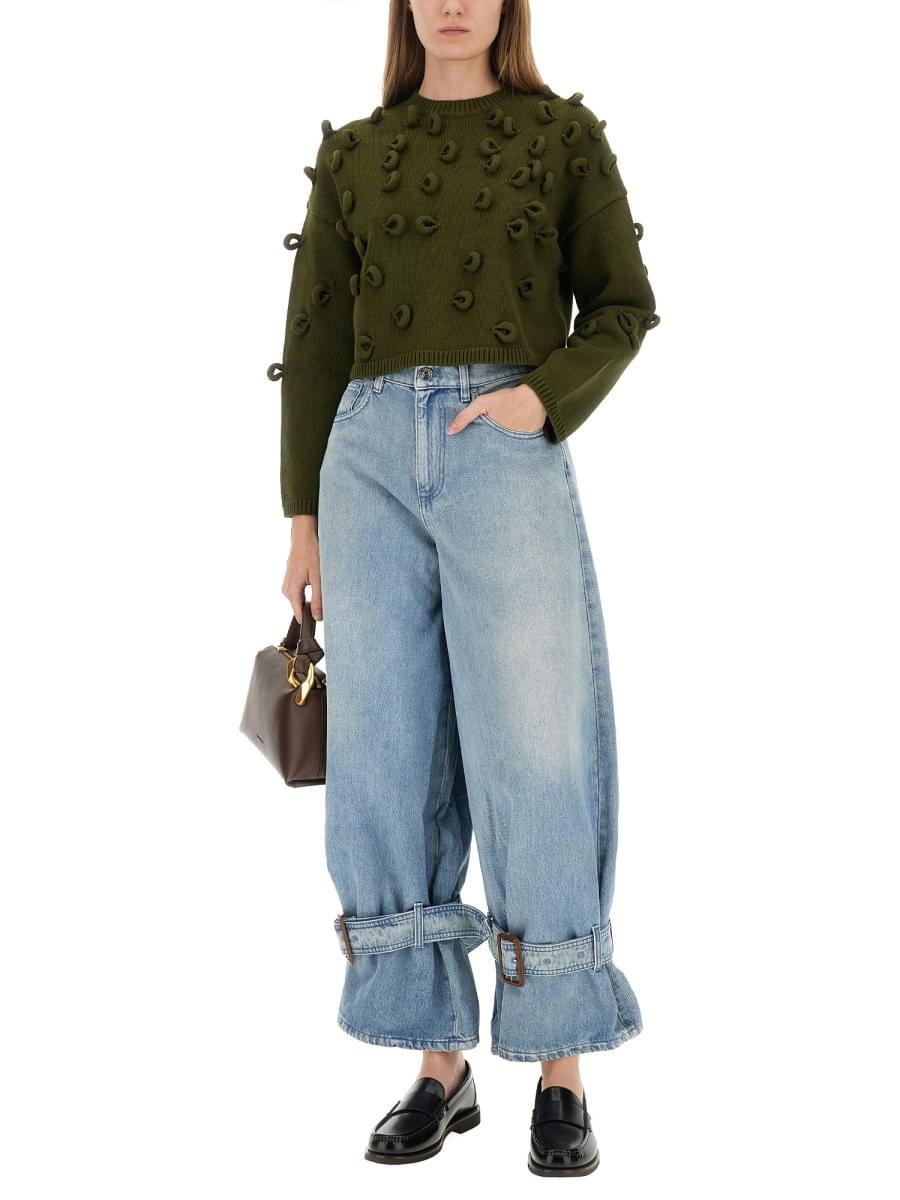 Jw Anderson Women Loop Cropped Jersey DestGlow