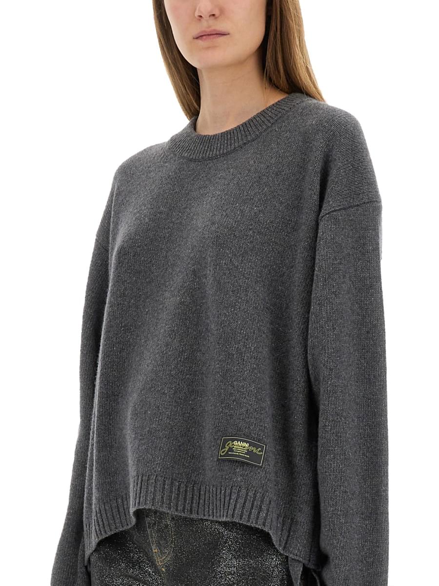 Ganni Women Oversize Shirt DestGlow