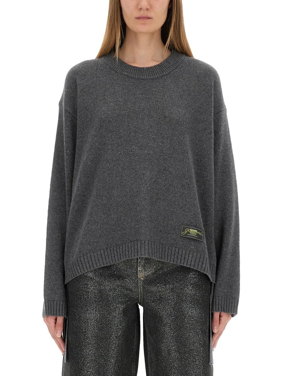 Ganni Women Oversize Shirt DestGlow
