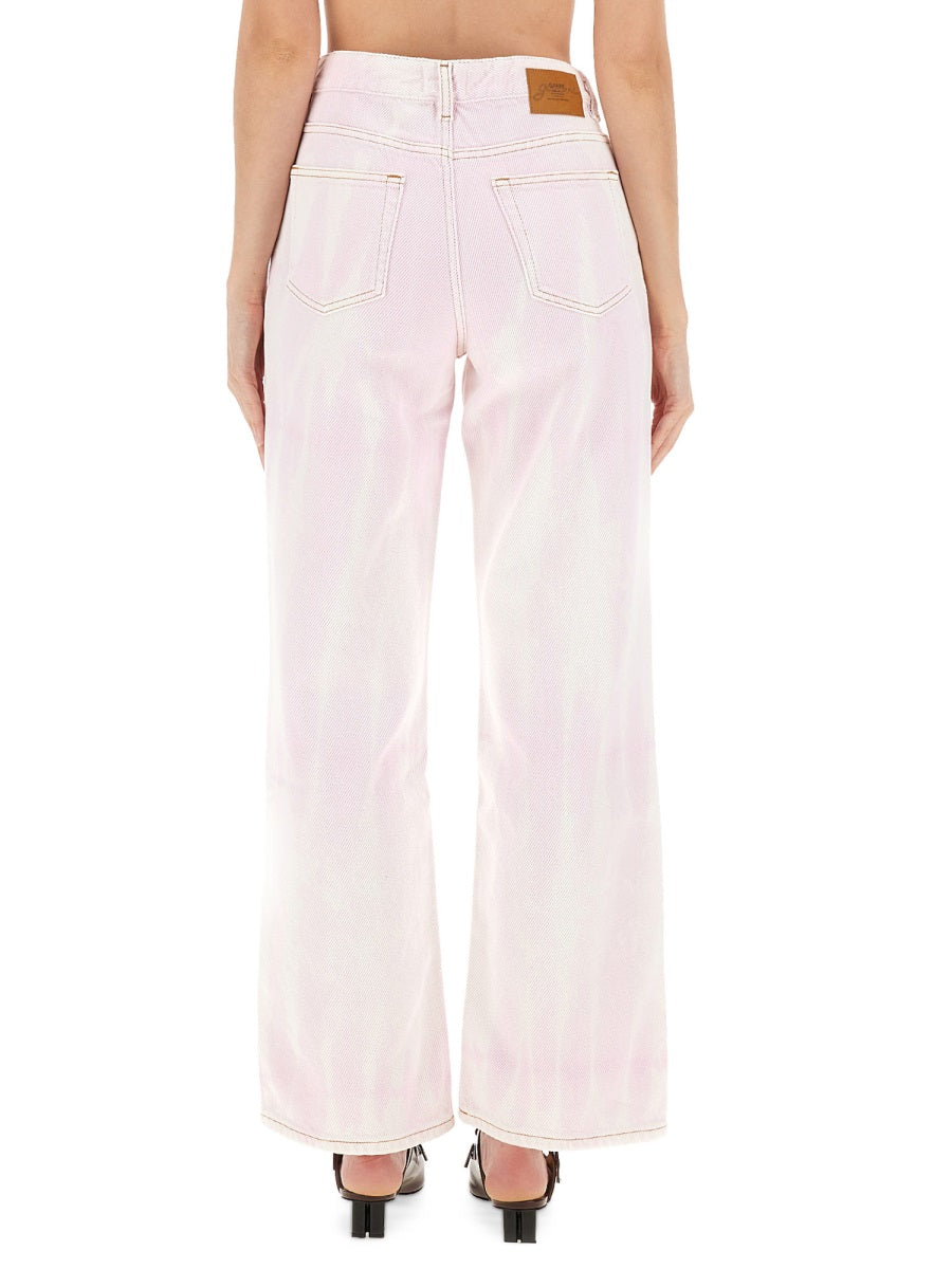 Ganni Women Jeans "Izey" DestGlow