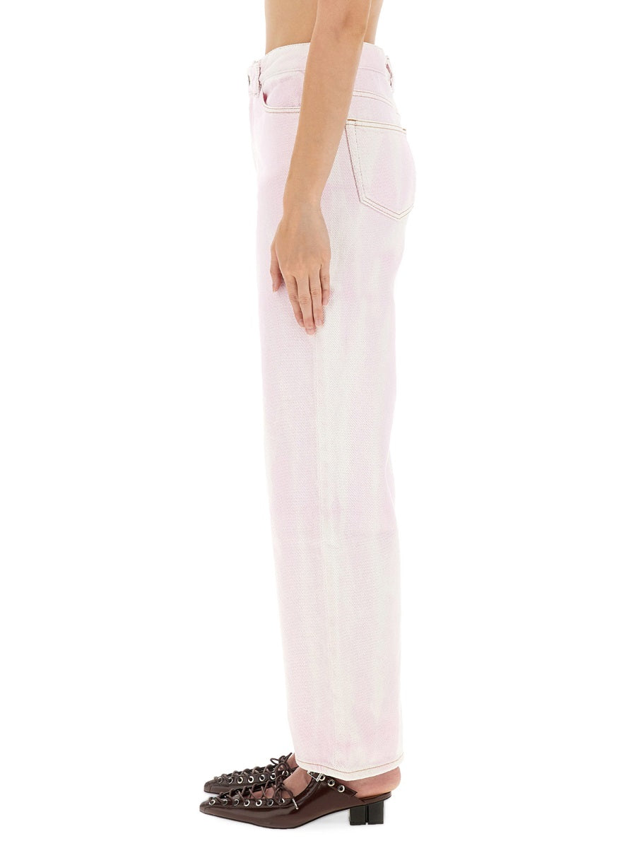 Ganni Women Jeans "Izey" DestGlow