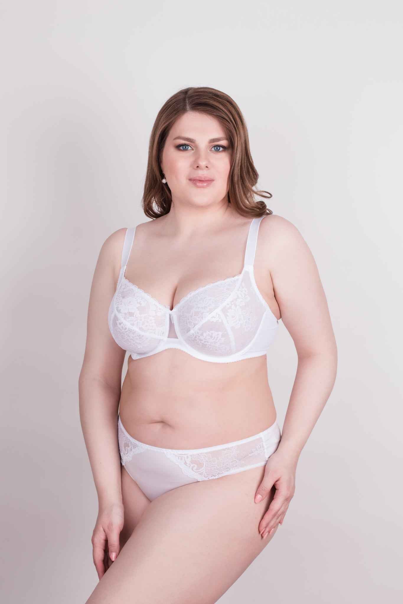 Bra Milavitsa 107180 - Lace, Underwired, Triple-Cup
