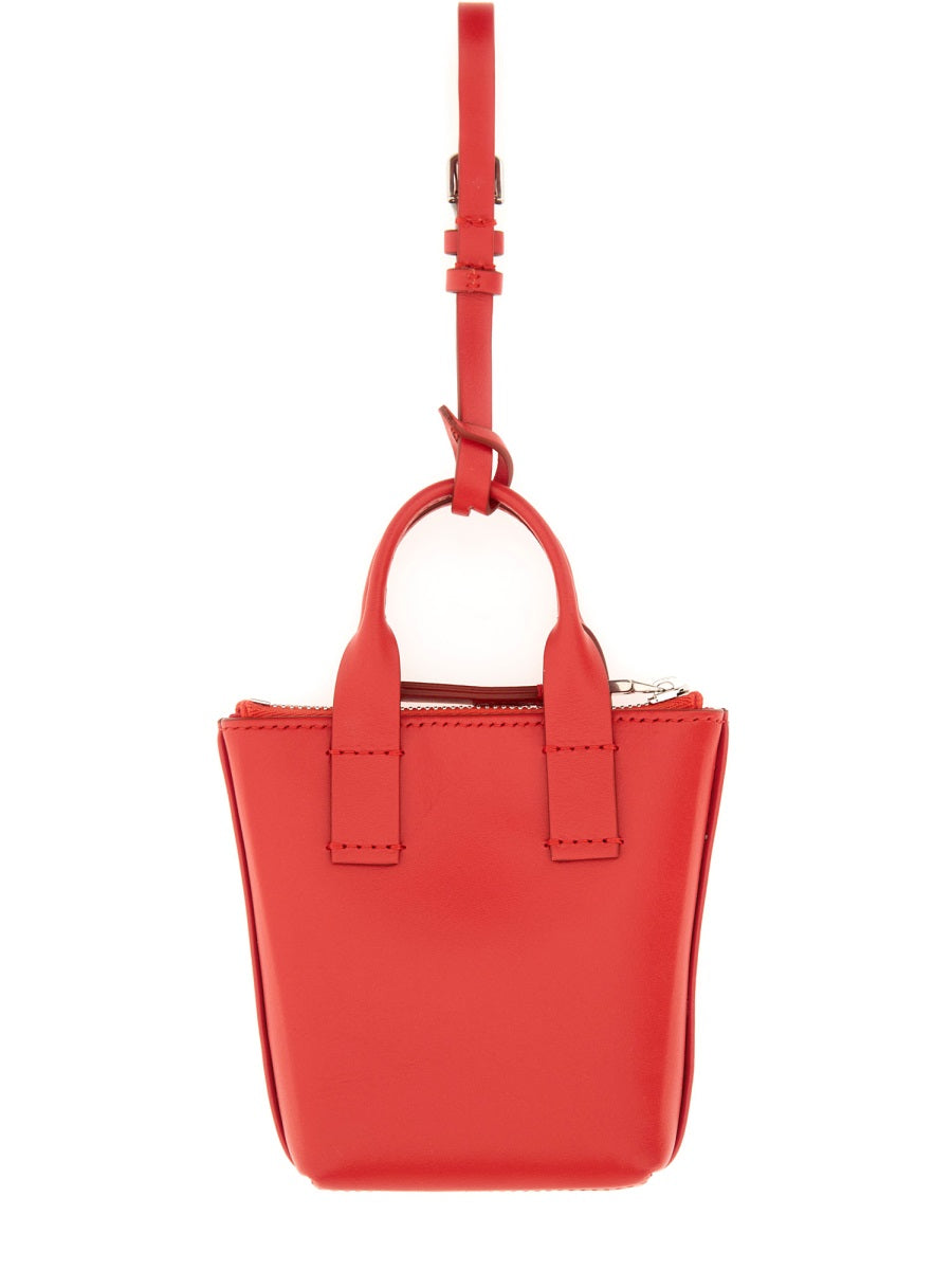 Dolce & Gabbana Unisex Leather "Minibag" Charm DestGlow