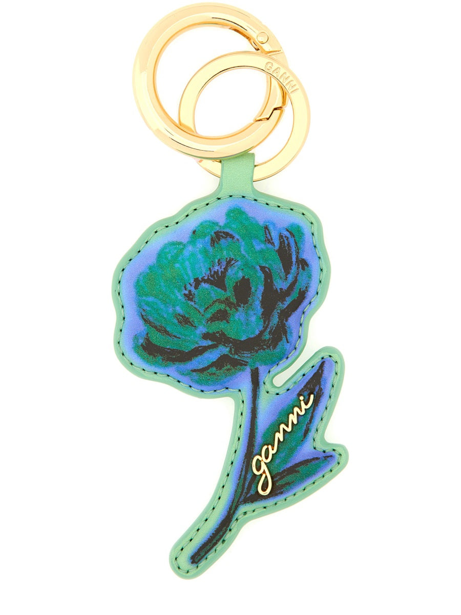 Ganni Women Keychain "Flower" DestGlow