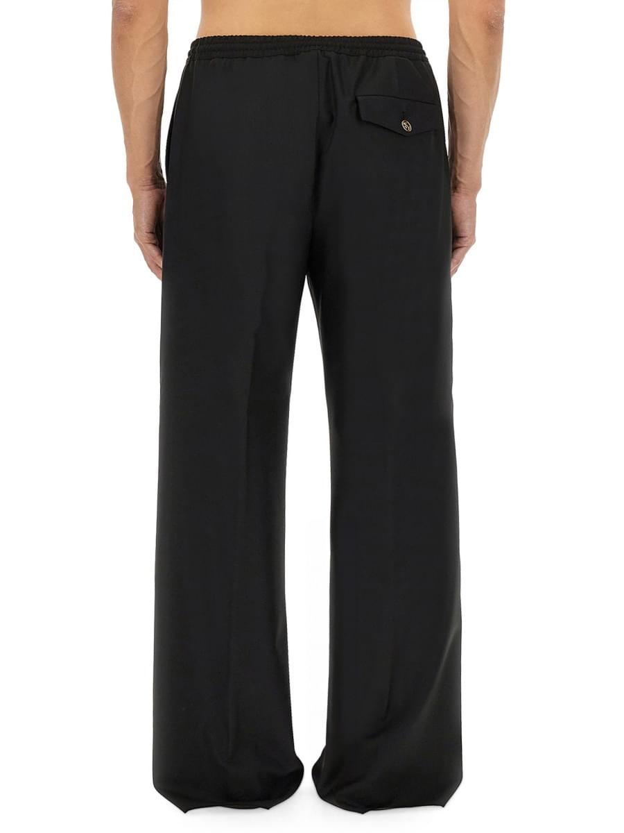 Moschino Men Wool Canvas Pants DestGlow