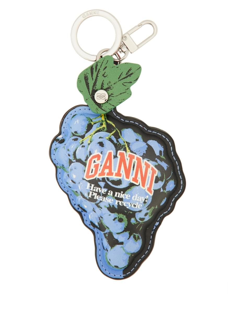 Ganni Women Keychain "Grape" DestGlow