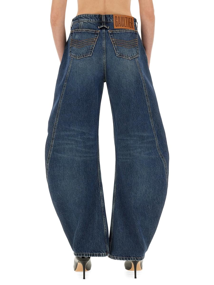 Jean Paul Gaultier Women Low-Rise Jeans DestGlow